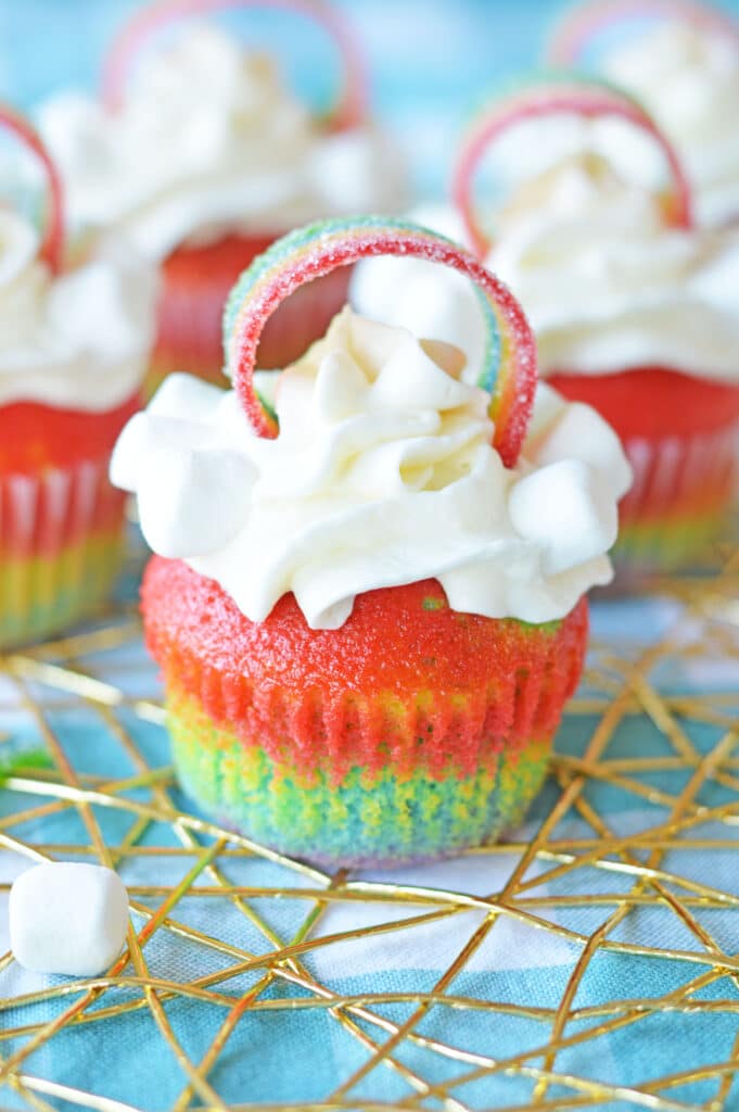 Rainbow Cupcakes
