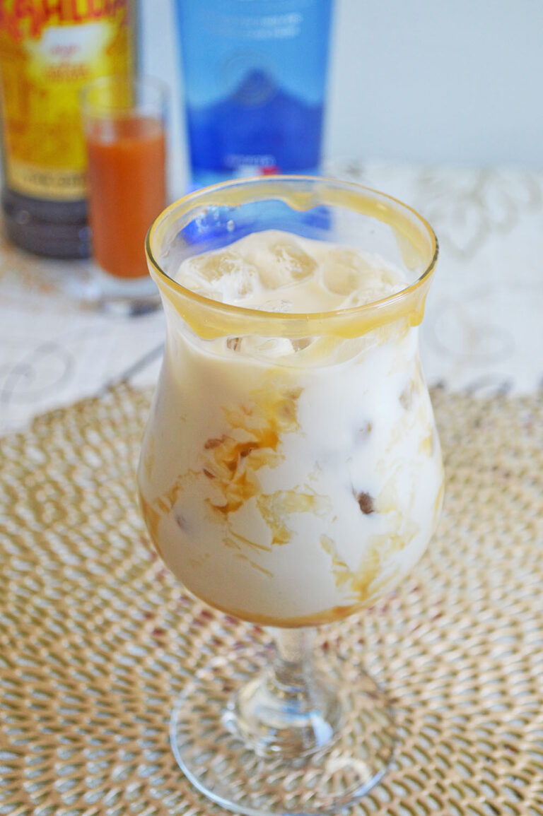 Salted Caramel White Russians