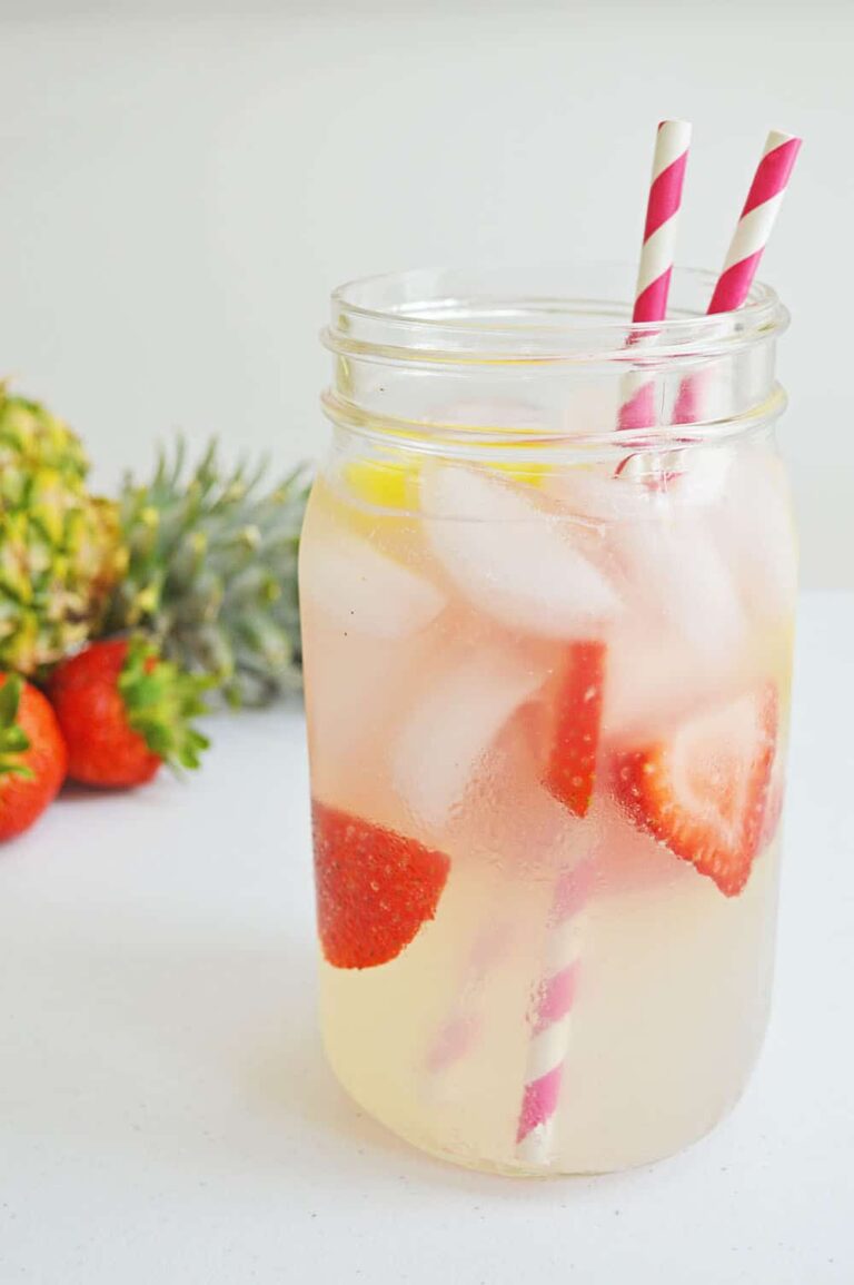 Pineapple Strawberry Sangria