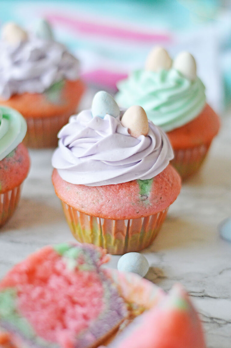 Pastel Cupcakes for Easter