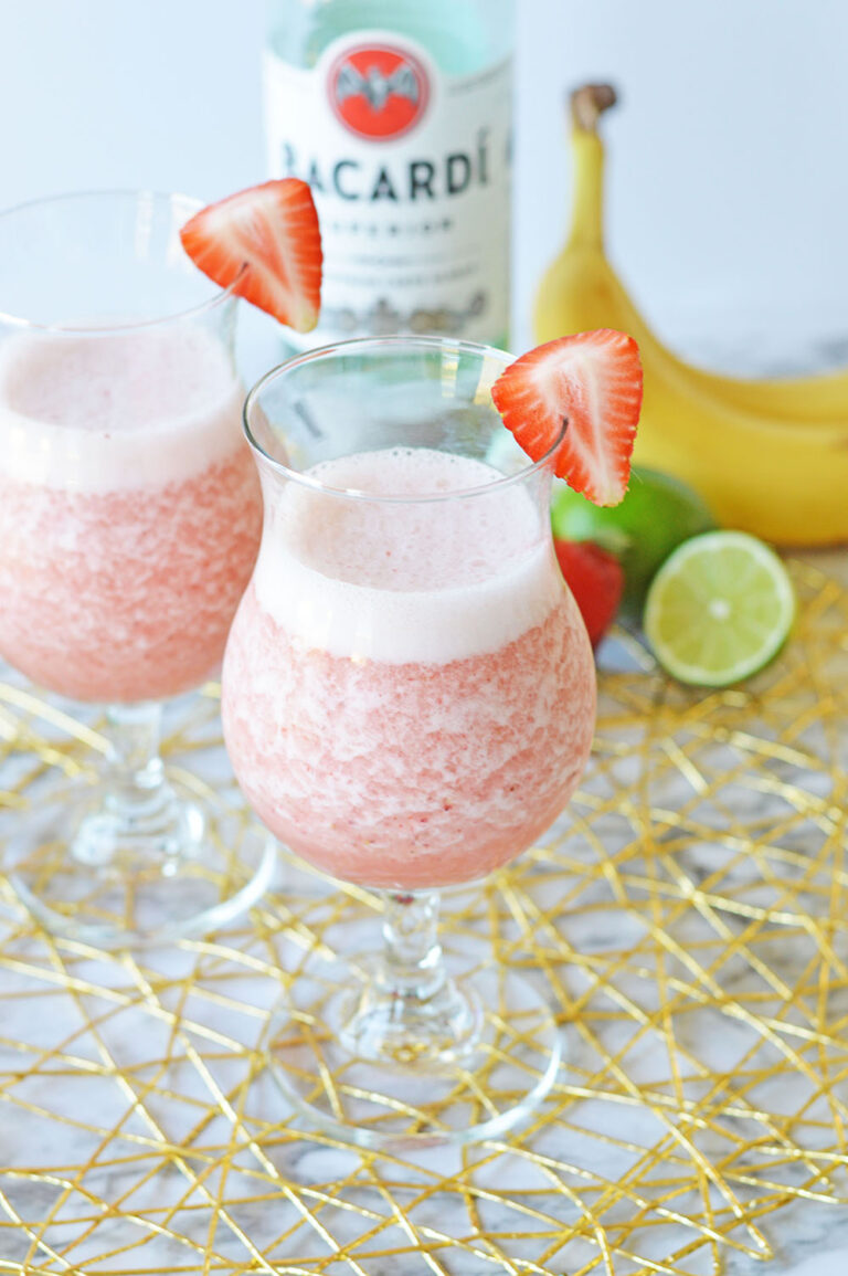 Strawberry Banana Daiquiri