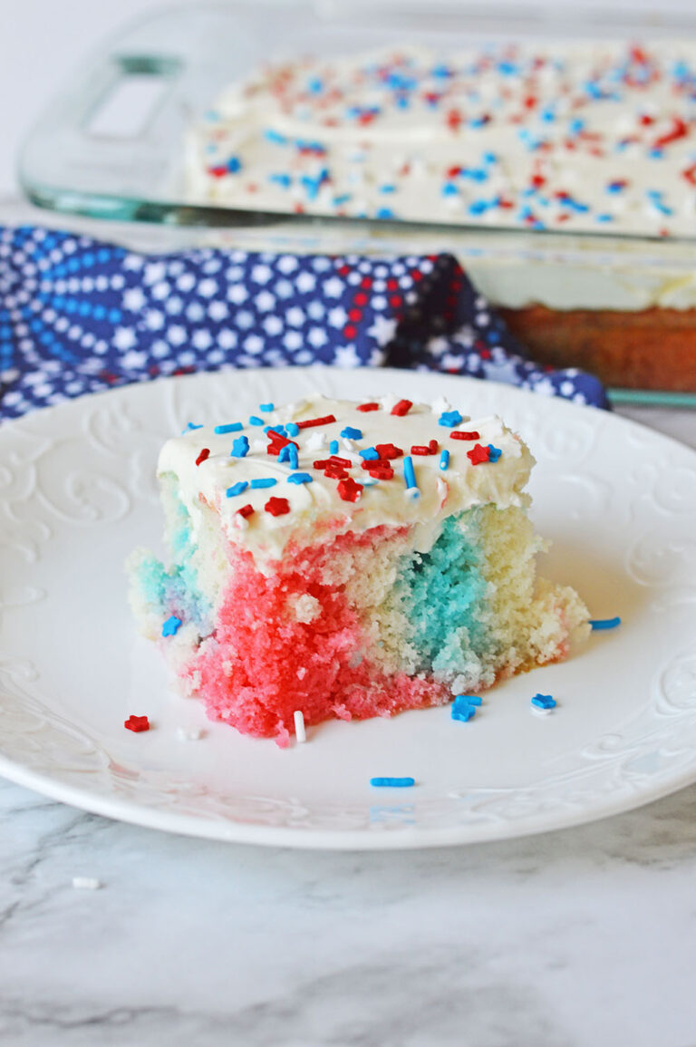 4th of July Poke Cake
