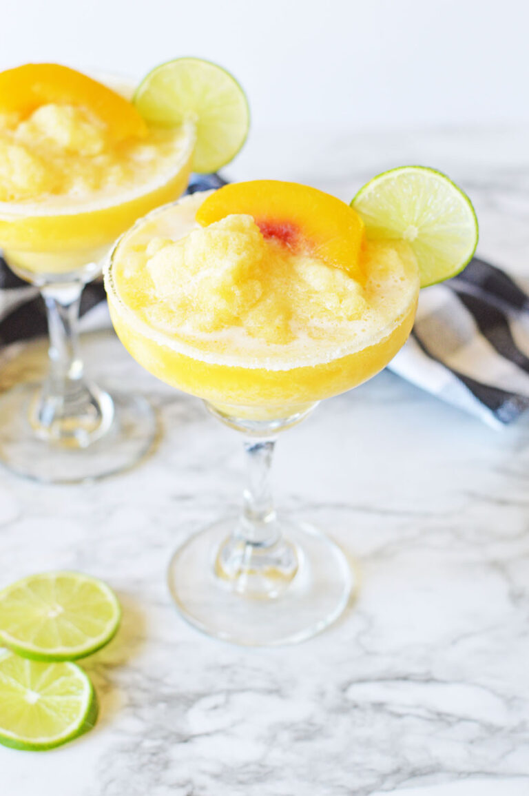 Frozen Peach Margarita