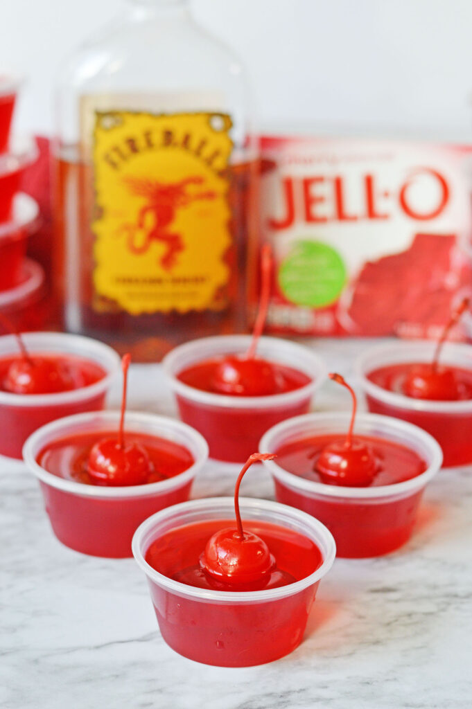 Fireball Jello Shots Recipe