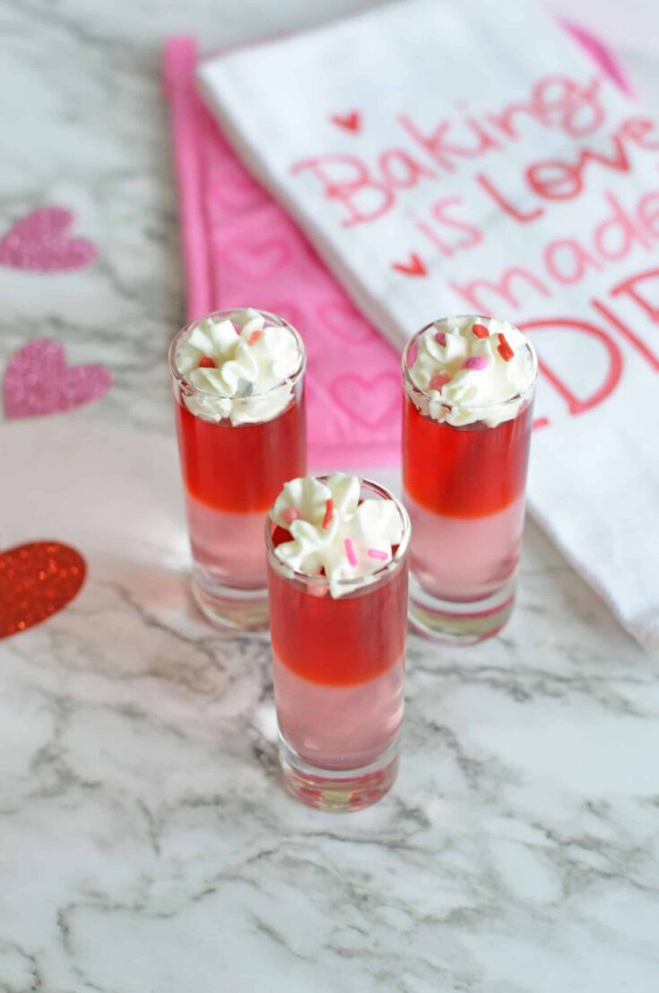 Valentine's Day Jello Shots