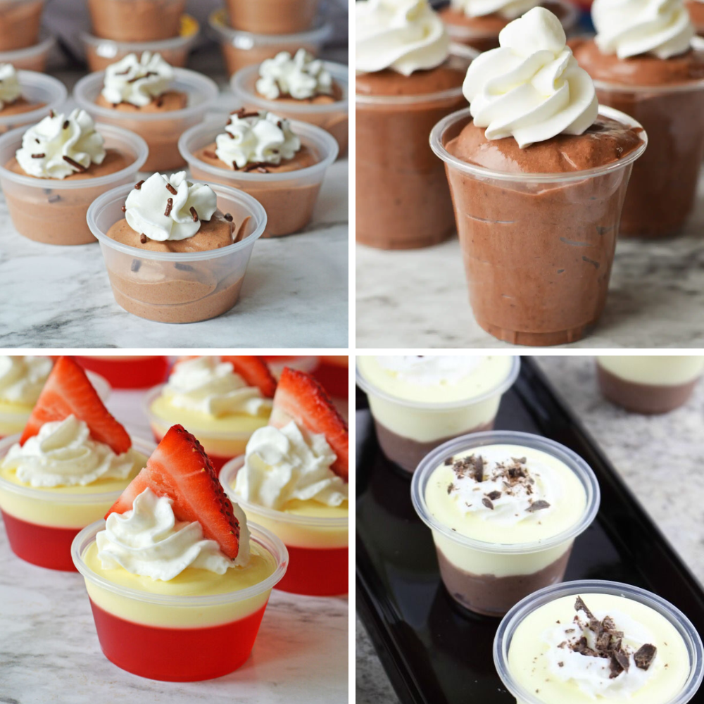 whipped cream vodka pudding shots