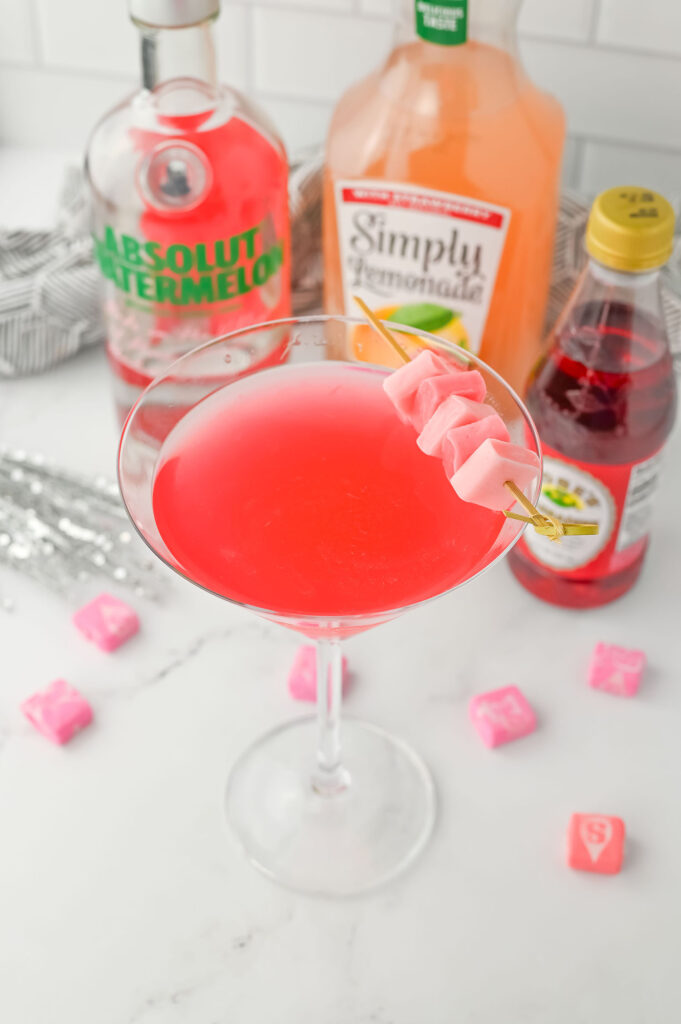 Pink Starburst Martini