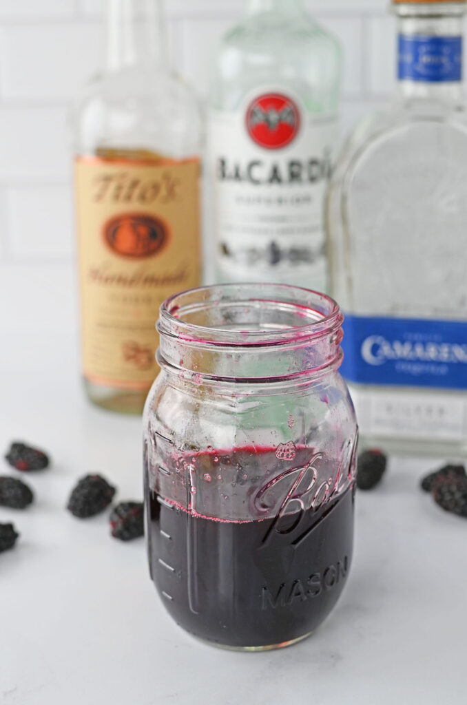 Blackberry Syrup for Cocktails